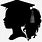 Black Girl Graduation Silhouette