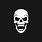Black Skull Logo