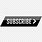 Black Subscribe Button Transparent