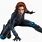 Black Widow Marvel Pose