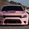 Black and Pink Dodge Charger