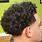 Blowout Taper Fade Curly Hair
