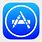 Blue App Store Icon