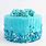 Blue Cake Sprinkles