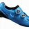 Blue Cycling Shoes