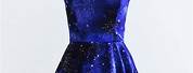 Blue Galaxy Dress