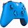 Blue Gaming Controller