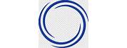 Blue Line Logo Round