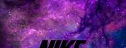 Blue Nike Galaxy Wallpaper