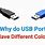 Blue USB Port vs Black
