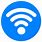Blue Wi-Fi Logo