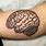 Brain Tattoo Drawing