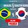 Brazil vs South Korea Line Up