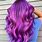 Bright Purple Hair Color