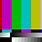Broken TV Rainbow Screen