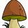 Brown Mushroom Clip Art