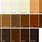 Brown Paint Color Chart