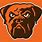 Browns Bulldog Logo