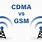 CDMA or GSM
