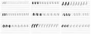 Calligraphy Worksheets Basic Shapes