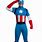 Captain America Costume Adult Authentic