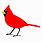 Cardinal Bird SVG Free