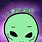 Cartoon Alien Background