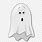 Cartoon Ghost Emoji