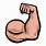 Cartoon Muscle Arm