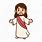 Cartoon Picture of Jesus