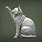 Cat Art 3D Print