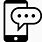 Cell Phone Text Message Icon