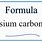 Cesium Carbonate Formula