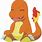 Charmander Sitting