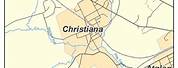 Christiana PA Map