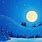Christmas Night Sky Wallpaper