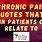 Chronic Pain Quotes