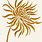 Chrysanthemum Flower Stencil