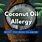 Coconut Oil Allergy