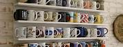 Coffee Mug Display Shelf