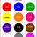Color Chart with Names for Kids