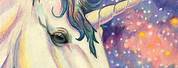 Color Pencil Drawings of Unicorns