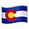 Colorado Flag Emoji