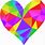 Colorful Heart Clip Art