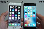 Compare iPhone 7 and 6s Plus