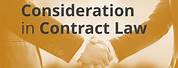 Consideration in Contract Law