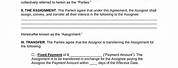 Contract Assignment Letter Template