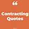 Contracting Quotes