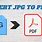 Convert Jpg to PDF Free