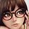 Cool Anime Girl Glasses